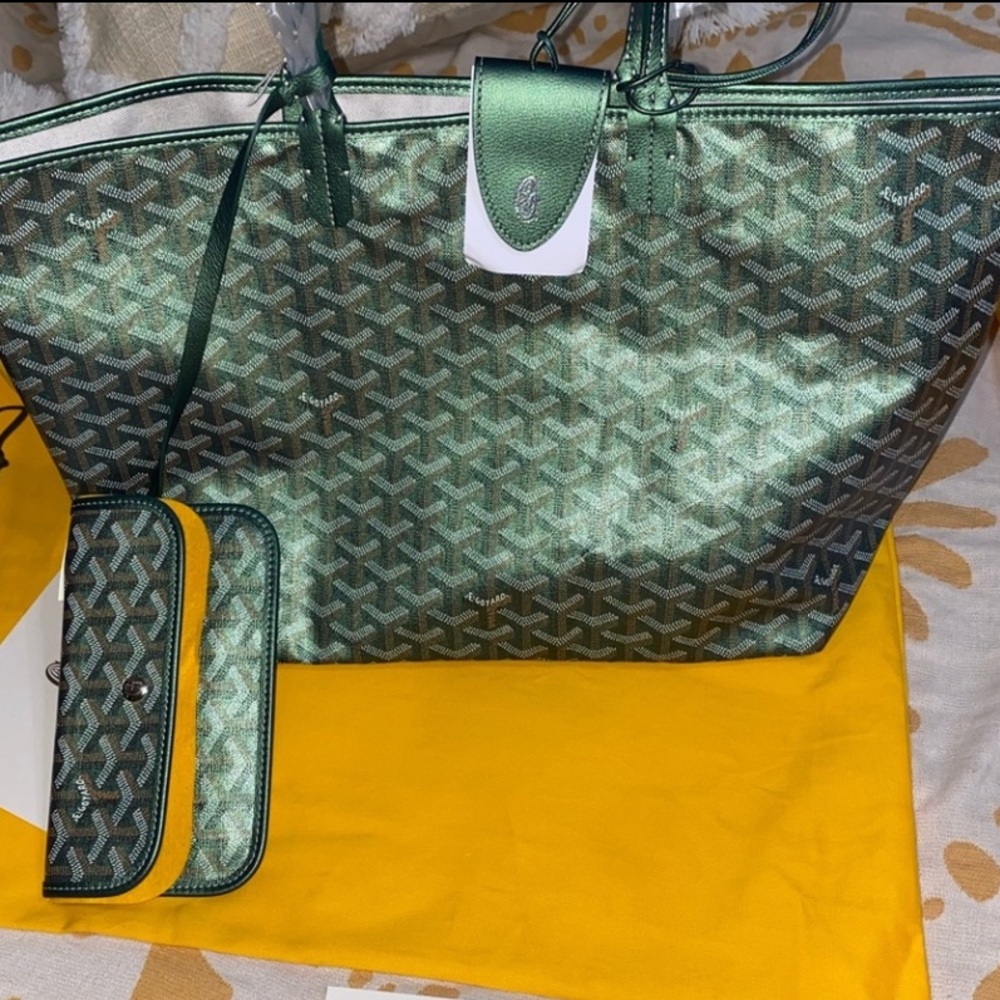 Goyard St. Louis pearly green PM